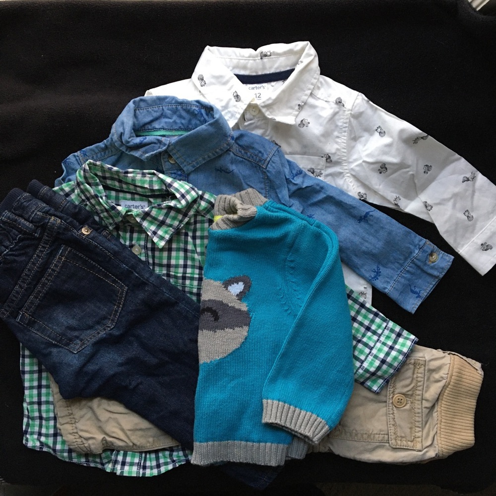 Baby winter bundle size 12 months GAP and Carters